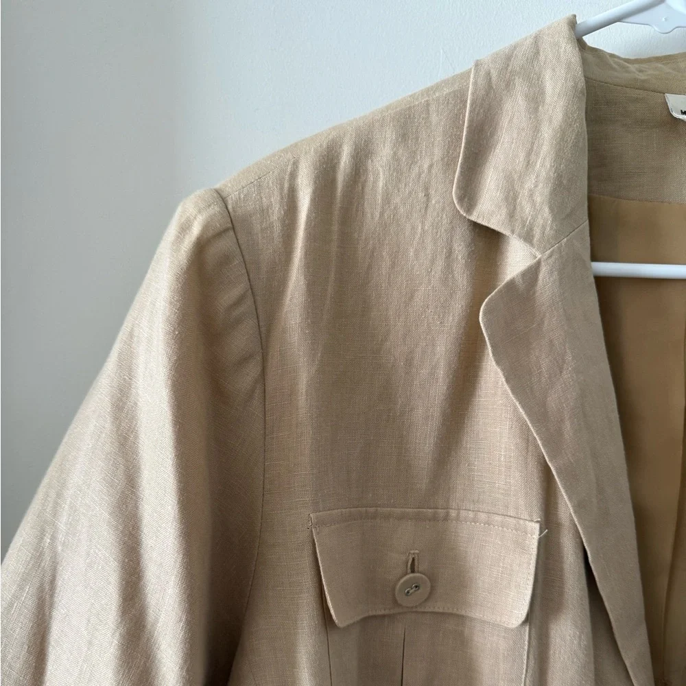 Merona Linen 4-Pocket Blazer - Picture 4 of 8